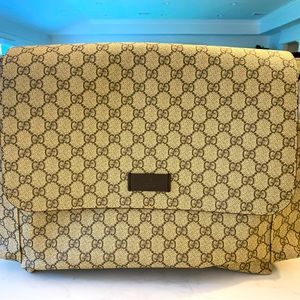 Gucci diaper bag- amazing condition, never used